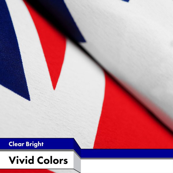 G128 Combo Pack: USA American Flag 3x5 Ft 150D Printed Stars & Australia (Australian) Flag 3x5 Ft 150D Printed - Image 4
