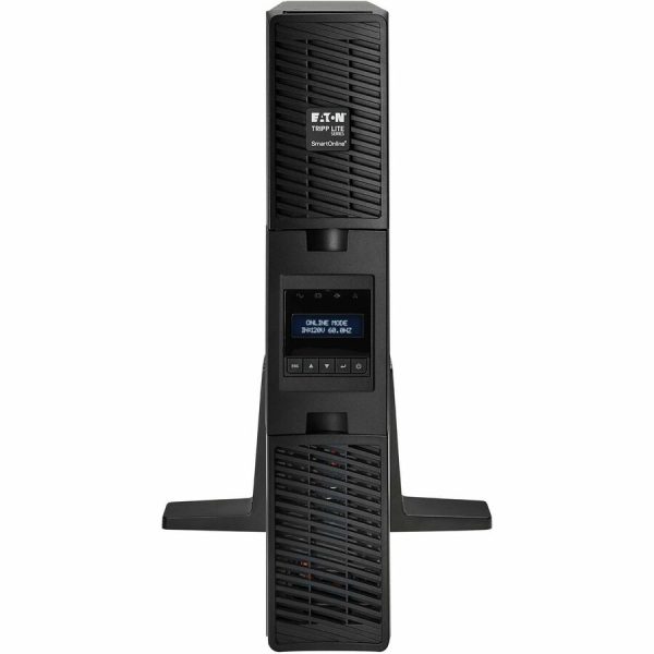 Eaton Tripp Lite Series Tripp Lite series SmartOnline 2000VA 1800W 120V Double-Conversion Sine Wave UPS - 7 Outlets, Extended Run, Network Card Option, LCD, USB, DB9, 2U Rack/Tower - Image 2