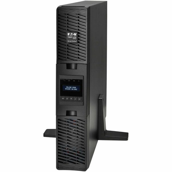 Eaton Tripp Lite Series Tripp Lite series SmartOnline 2000VA 1800W 120V Double-Conversion Sine Wave UPS - 7 Outlets, Extended Run, Network Card Option, LCD, USB, DB9, 2U Rack/Tower - Image 3