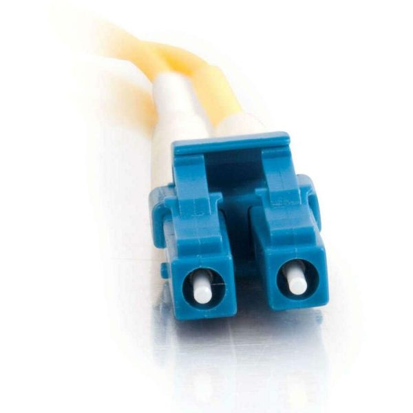 C2G 1m LC-LC 9/125 Duplex Single Mode OS2 Fiber Cable - Yellow - 3ft - Image 3