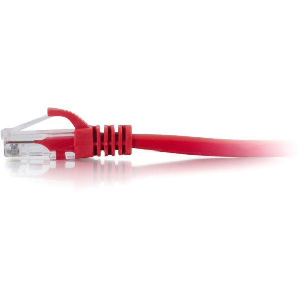 C2G-8ft Cat6 Snagless Unshielded (UTP) Network Patch Cable - Red - Image 2