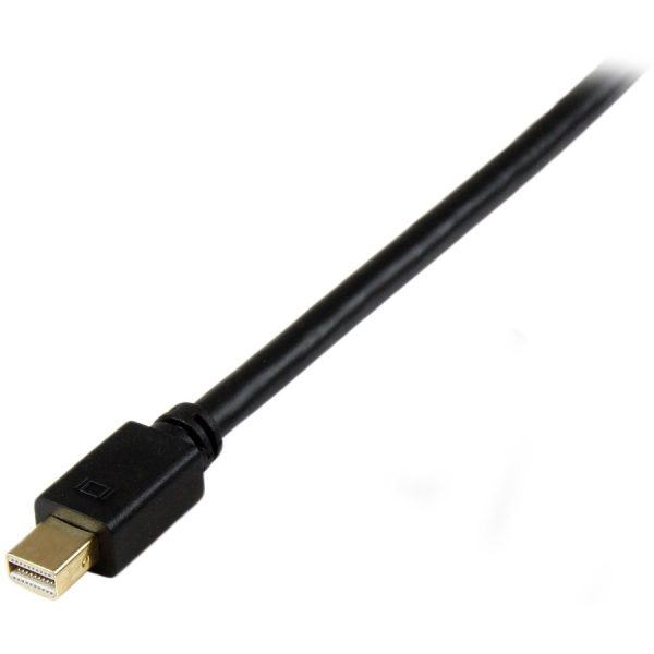 StarTech.com 6ft Mini DisplayPort to DVI Cable, Active Mini DP to DVI-D Adapter/Converter Cable, 1080p Video, mDP to DVI Monitor/Display - Image 3