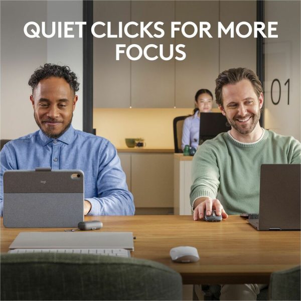 Logitech MX Anywhere 3S Compact Wireless Mouse, Fast Scrolling, 8K DPI Any-Surface Tracking, Quiet Clicks - Black - Image 3