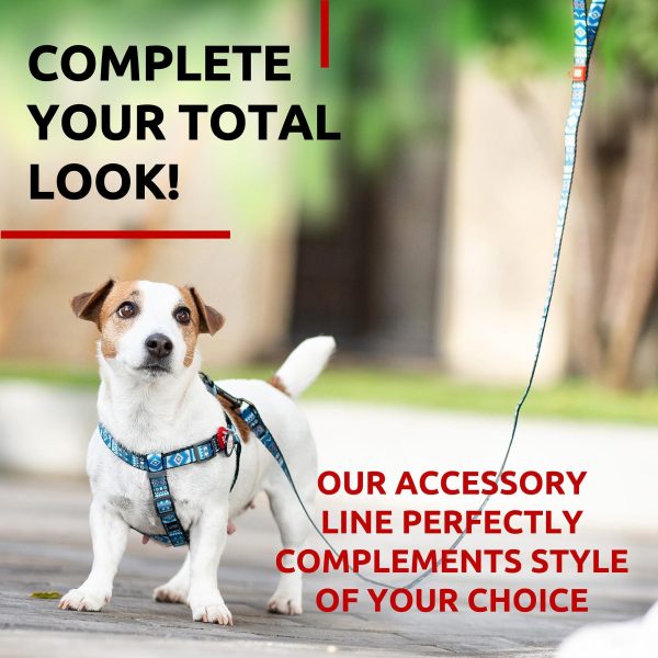 WAUDOG Nylon Dog Leash for Small Dogs and Medium Dogs 4 Ft   Strong Dog Leash for Large Dogs   Heavy Duty Dog Leashes for Large Breed Dogs & Puppy Leash for Small Boy & Girl Dogs - Image 6