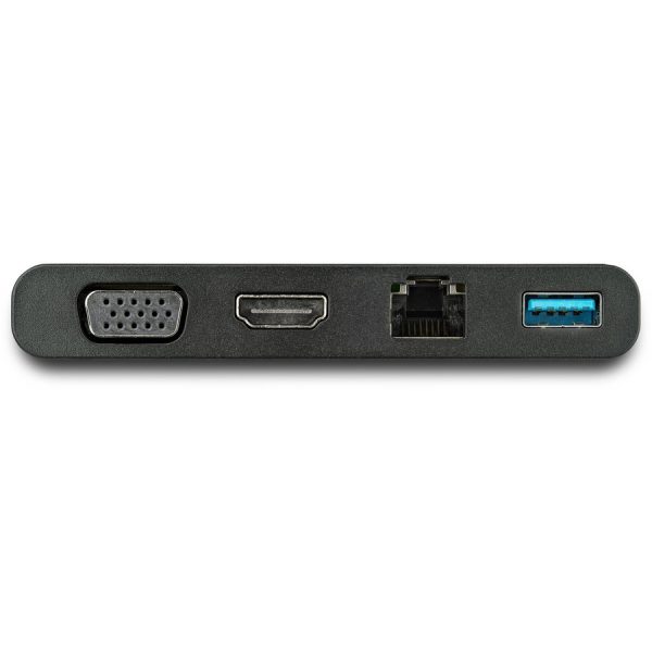 StarTech.com USB C Multiport Adapter with HDMI, VGA, Gb Ethernet & USB - USB C to 4K HDMI or 1080p VGA Adapter Mini Dock Hub - Travel Dock - Image 3