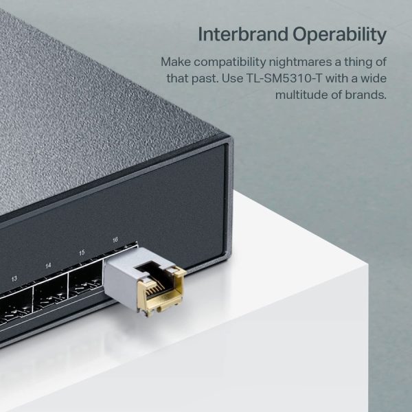 TP-Link TL-SM5310-T -10GBase-T RJ45 SFP+ Module - Image 7