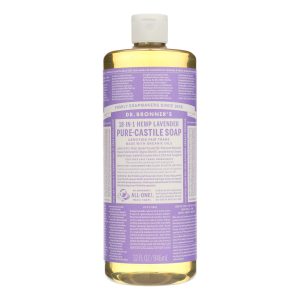 Dr. Bronner's - Castile Liquid Sp Lavender - 1 Each-32 FZ