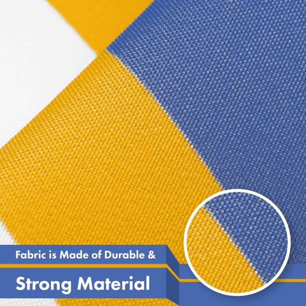 G128 3 Pack: Minnesota MN State Flag | 3x5 Ft | LiteWeave Pro Series Printed 150D Polyester | Indoor/Outdoor, Vibrant Colors, Brass Grommets, Thicker and More Durable Than 100D 75D Polyester - Image 4