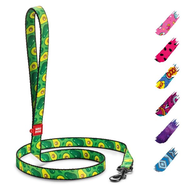 WAUDOG Nylon Dog Leash for Small Dogs and Medium Dogs 4 Ft   Strong Dog Leash for Large Dogs   Heavy Duty Dog Leashes for Large Breed Dogs & Puppy Leash for Small Boy & Girl Dogs
