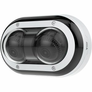 AXIS P4708-PLVE 8 Megapixel Outdoor 4K Network Camera - Color - Dome - Black - TAA Compliant