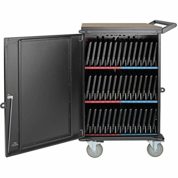 Eaton Tripp Lite Series 42-Device AC Mobile Charging Cart - Laptops and Chromebooks, 120V, NEMA 5-15P, 10 ft. (3.05 m) Cord, Black - Image 5