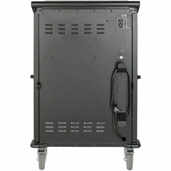 Eaton Tripp Lite Series 42-Device AC Mobile Charging Cart - Laptops and Chromebooks, 120V, NEMA 5-15P, 10 ft. (3.05 m) Cord, Black - Image 11