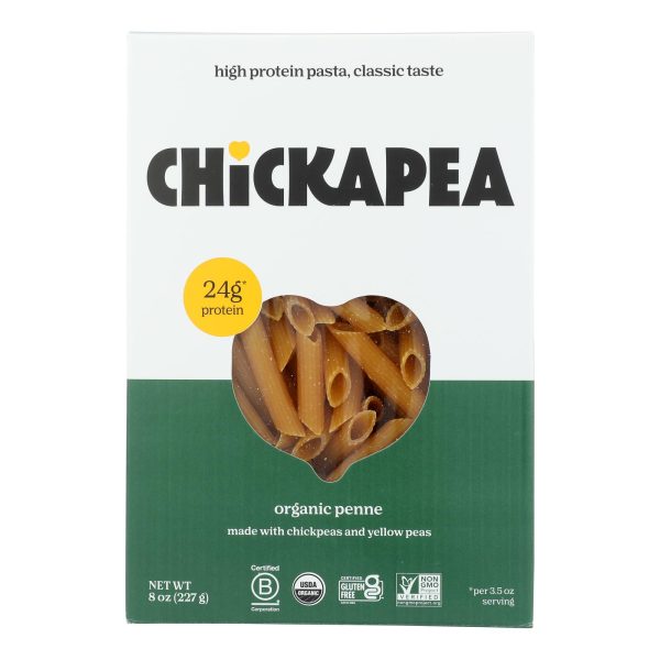Chickapea Pasta - Pasta - Penne - Case of 6 - 8 oz.