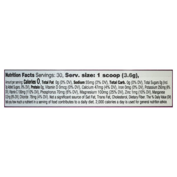 Ultima Replenisher - Electrolyte Mix Grape - EA of 1-3.8 OZ - Image 3
