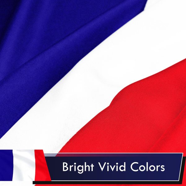 France French Flag 3x5 Ft 10-Pack Printed Polyester By G128 - Image 3