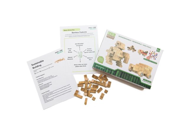 Eco-Bricks Bamboo Education Set 180pcs - Image 7