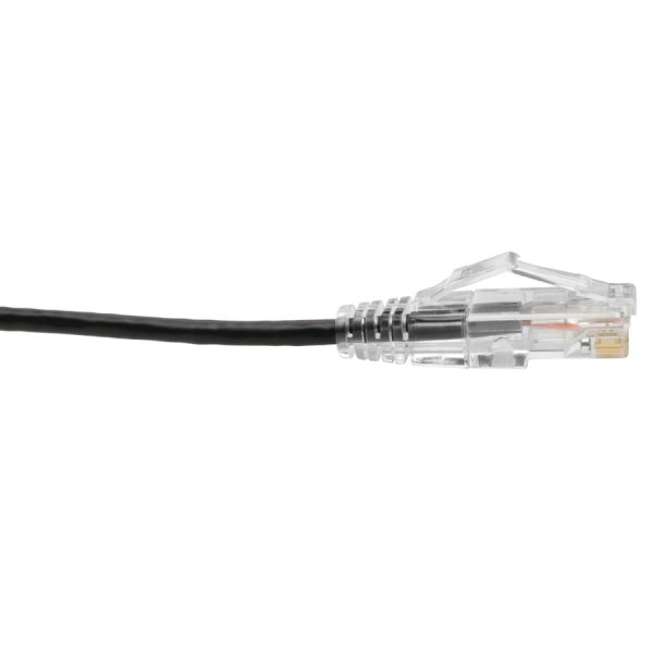 Eaton Tripp Lite Series Cat6 Gigabit Snagless Slim UTP Ethernet Cable (RJ45 M/M), PoE, Black, 3 ft. (0.91 m) - Image 5