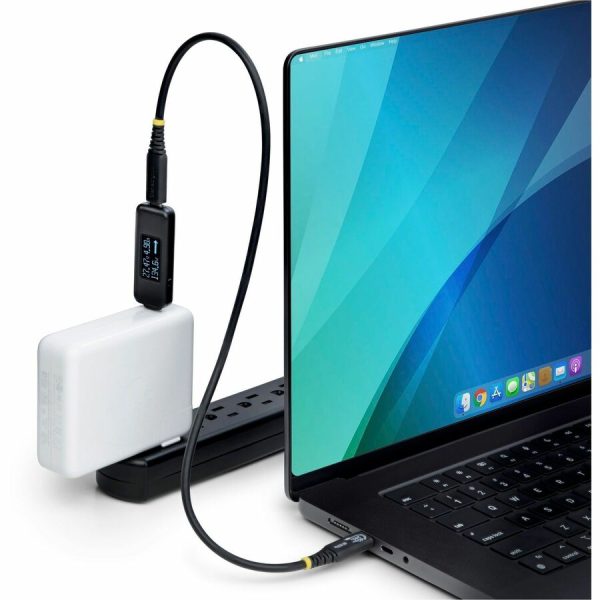 StarTech.com USB-C Power Tester, Bi-Directional Voltage/Current Multimeter, 240W PD EPR, Digital OLED, Portable USB-C Cable/Port Power Meter Tester - Image 6