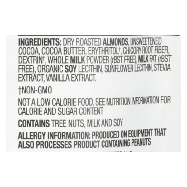Lily's Sweets - Cvrd Almond Milk Chocolate Stevia - Case of 12 - 3.5 OZ - Image 2