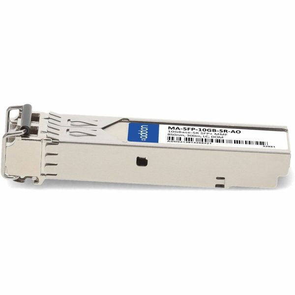 AddOn Cisco Meraki MA-SFP-10GB-SR Compatible TAA Compliant 10GBase-SR SFP+ Transceiver (MMF, 850nm, 300m, LC, DOM) - Image 2