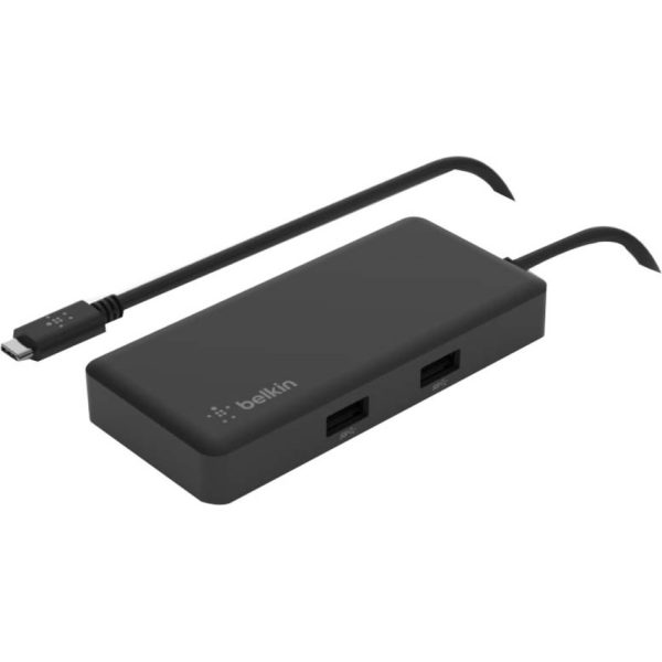 Belkin USB-C 5-in-1 Multiport Adapter, Laptop Docking Station, 4k HDMI, 86W Power Delivery - Works with Chromebook - Image 4