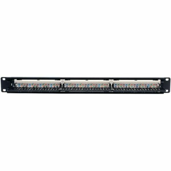 Eaton Tripp Lite Series 24-Port 1U Rack-Mount Cat5e 110 Patch Panel, 568B, RJ45 Ethernet, TAA - Image 4