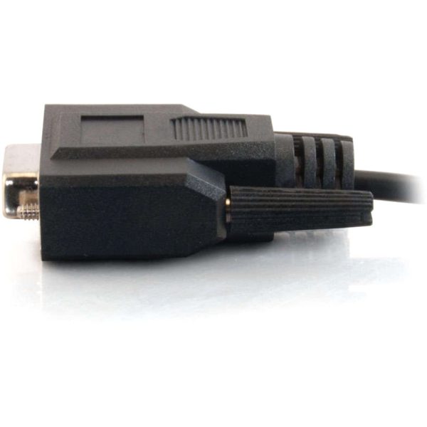 C2G 1ft DB9 M/F Extension Cable - Black - Image 4