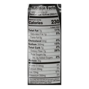 Only What You Need - Protein Dark Chocolate Elite Plnt - Case of 12-12 FZ