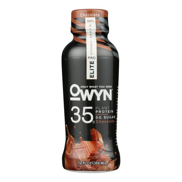 Only What You Need - Protein Dark Chocolate Elite Plnt - Case of 12-12 FZ - Image 3