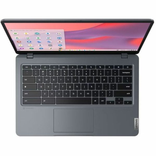 Lenovo 14e Chromebook Gen 3 82W60001US 14" Touchscreen Chromebook - Full HD - Intel N-Series N200 - 8 GB - 128 GB Flash Memory - English Keyboard - Storm Gray - Image 6