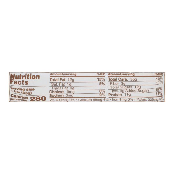 GoMacro Organic Macrobar - Banana and Almond Butter - 2.3 oz Bars - Case of 12 - Image 3