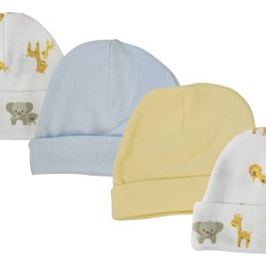 Baby Boys Caps (pack Of 4) Nc_0370