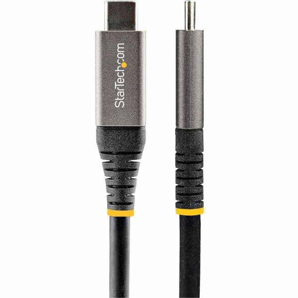 StarTech.com 6ft 2m USB C Cable, High Quality USB-C Cable, USB 3.0 (5Gbps) Type-C Cable, 5A/100W PD, DP Alt Mode, USB C Cord - Image 3