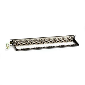 24P 1U CAT6A FedThru Panel