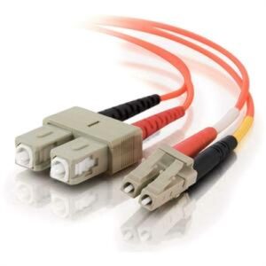 2m LC SC Duplex Cbl Org