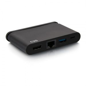 USB C to HDMI USB A  Ethernet