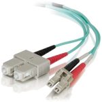 2M LC-SC50/125OM4 DUPLX PVC