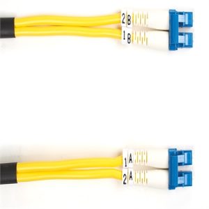 OS2 SM PVC LC LC YL 2M