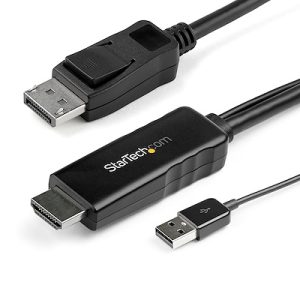4K HDMI to DisplayPort Cable