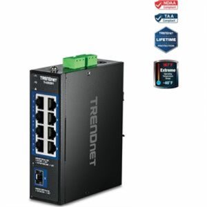 9-Port Industrial 2.5G Switch