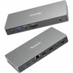 USBC Dual HDMI Dock   100W PD