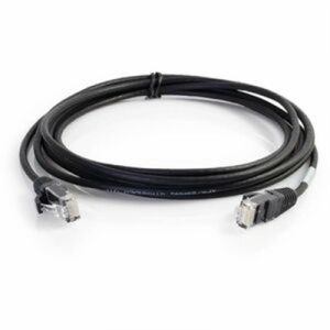 12ft Cat6 Snglss Unshield Blk