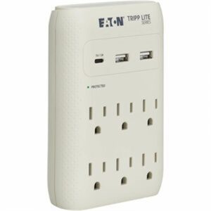 6 OUT SURGE 1080J USB C USB A