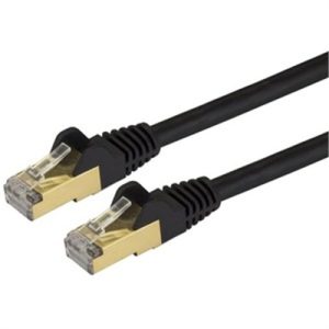 5ft Black Cat6a STP Cable