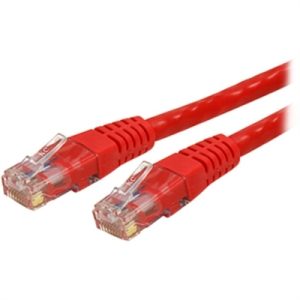 Red Molded Cat6 Patch Cable