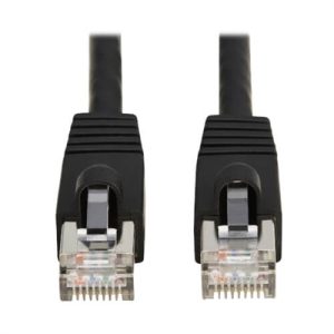Cat8 Patch Cable PoE BLK 10ft