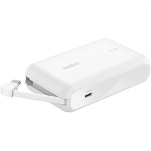 POWER BANK 10K CABLE  WHT