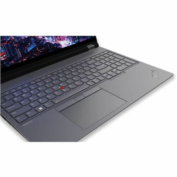 Lenovo ThinkPad P16 Gen 2 21FA002TUS 16" Mobile Workstation - WQXGA - Intel Core i7 13th Gen i7-13700HX - 32 GB - 1 TB SSD - English Keyboard - Villi Black, Storm Gray - Image 5