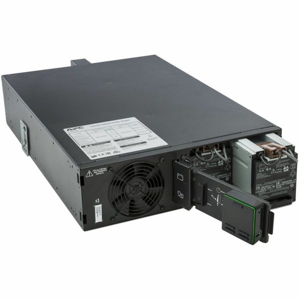 APC Smart-UPS On-Line, 5.4kVA, Rackmount 3U, 208V, 2x L6-20R+2x L6-30R NEMA outlets, Network Card+SmartSlot, Extended runtime, W/ rail kit - Image 3