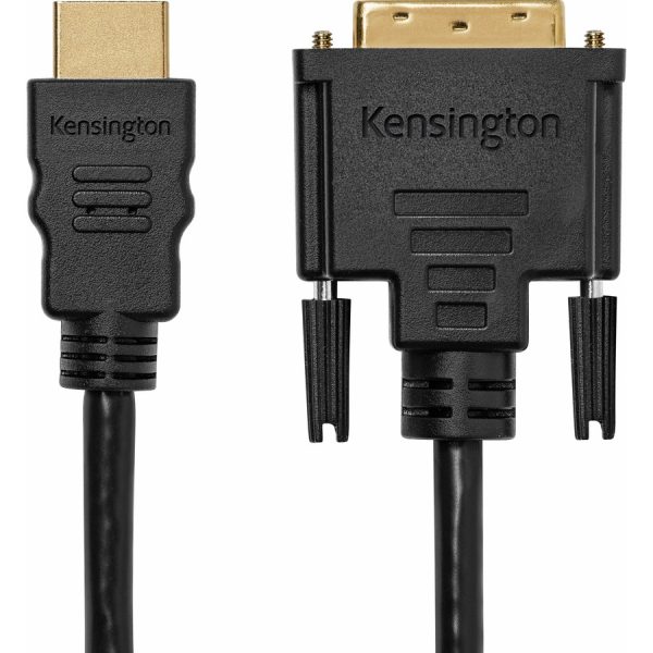 Kensington HDMI (M) to DVI-D (M) Passive Bi-Directional Cable, 6ft - Image 3